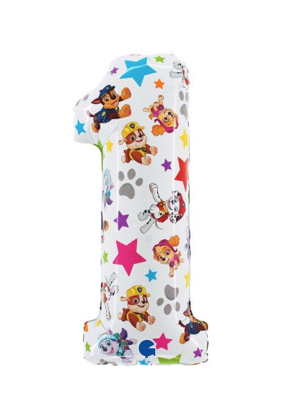 Paw Patrol Zahl - 1